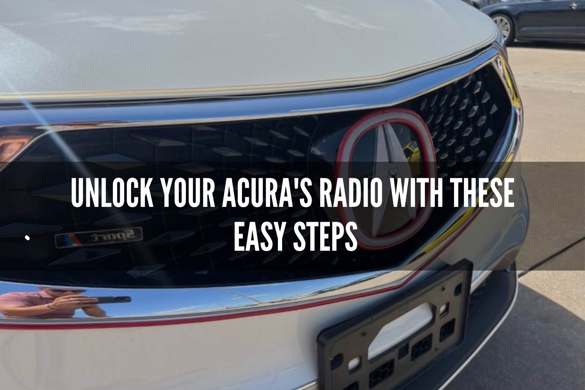 Unlock your Acura's Radio with These Easy Steps