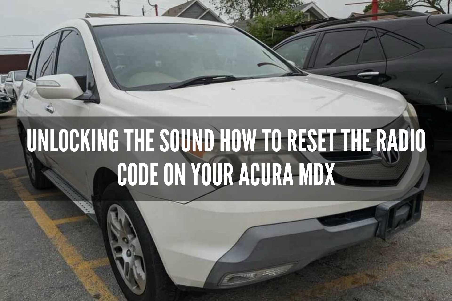 Understanding the Acura MDX Bolt Pattern What You Need to Know Gear Gan